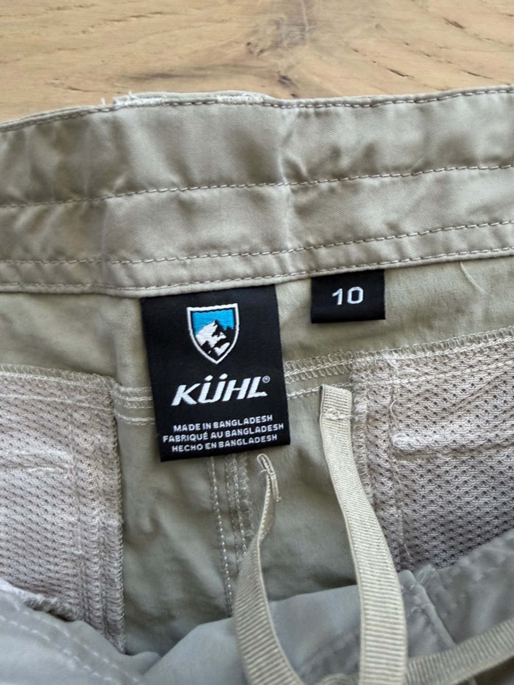 Kuhl Shorts Kliffside Air Roll-Up Shorts Women's Nylon Hiking Outdoors Size 10 - Picture 3 of 6